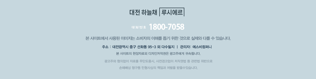 대전 하늘채 루시에르